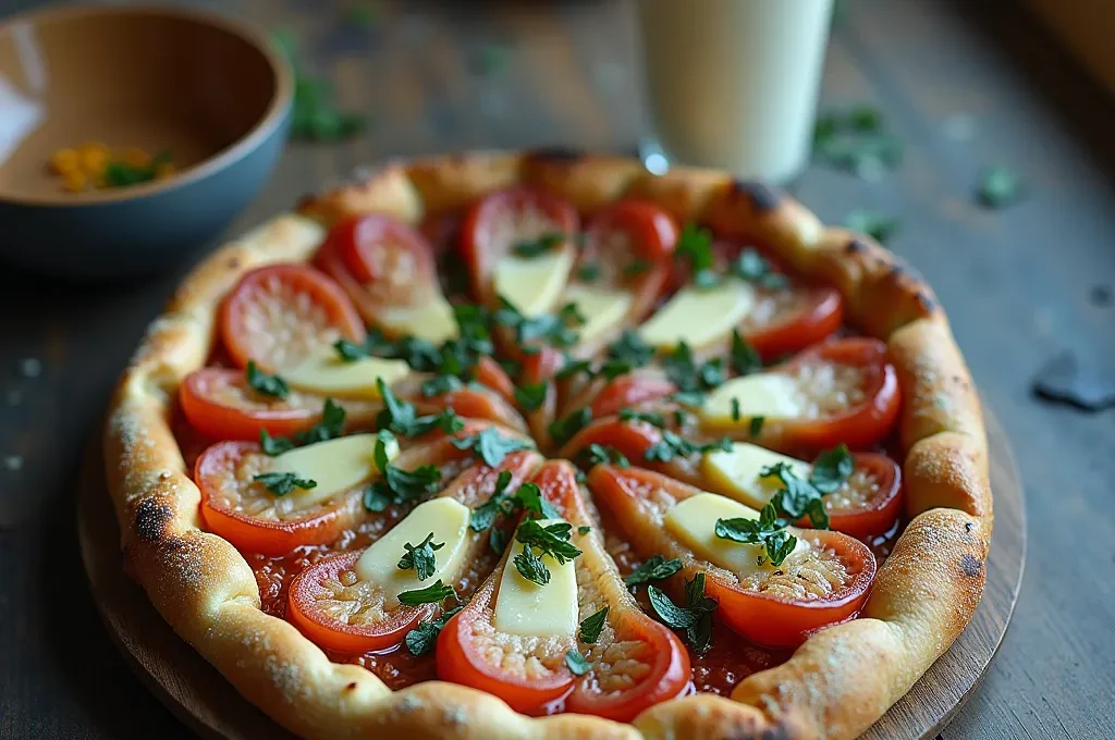 Friedliche Szene mit analogen Aktivitäten in der Natur ohne digitale Geräte