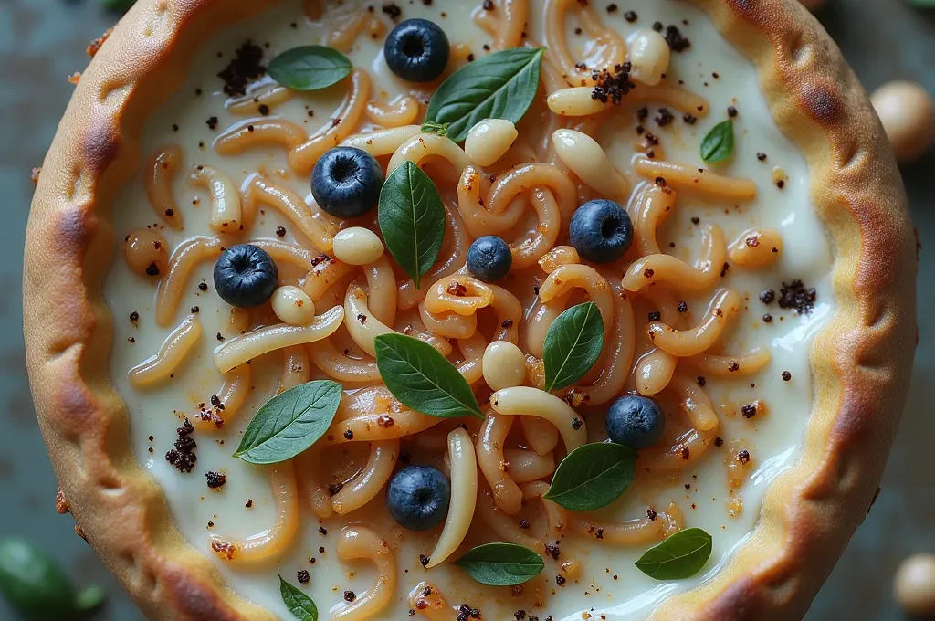 Nahaufnahme hochwertiger Knöpfe aus Horn und Perlmutt auf minimalistischem Stoff