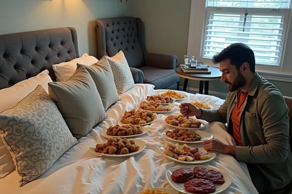 Luxuriöse Stoffe wie Seide und Kaschmir liegen in einem minimalistischen, von natürlichem Licht durchfluteten deutschen Interieur und betonen ihre subtile Textur und Qualität.