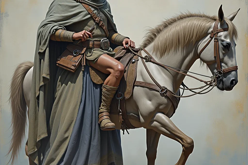 Frau in fließendem Kleid in Bewegung mit weichem Gegenlicht