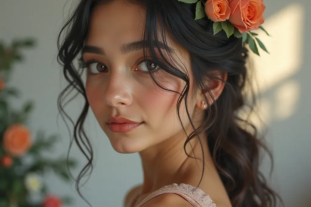 Makroaufnahme von regenerierter, taufrischer Haut nach erholsamem Schlaf