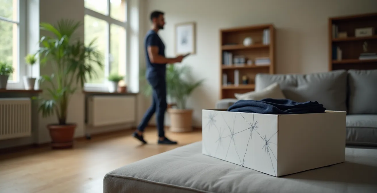 Überraschungsmoment beim Auspacken einer Personal Shopping Box